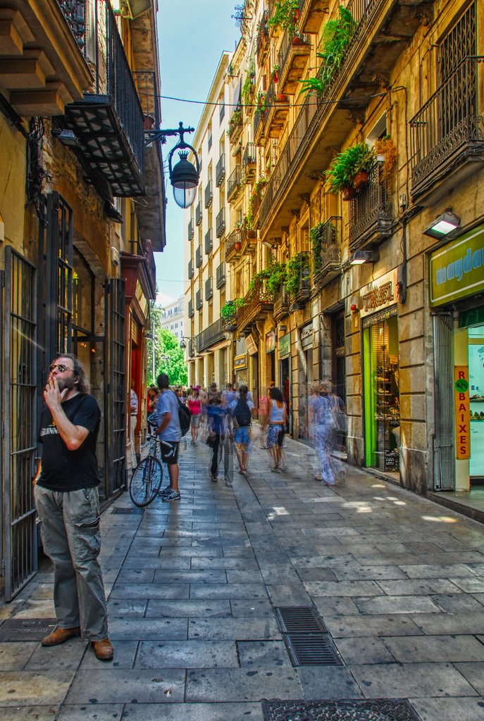 Man Smoking, HDR