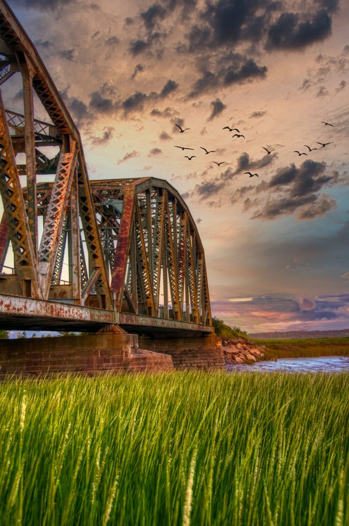 Railroad Bridge, Sackville, NB