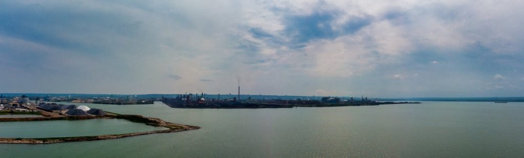 Hamilton Harbour Panorama in Colour