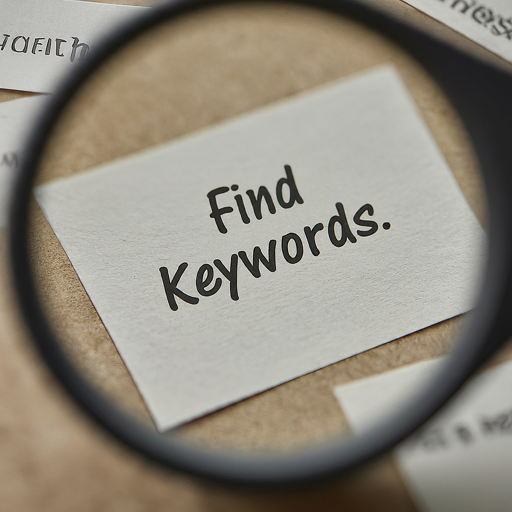 New Custom GPT: Find Keywords